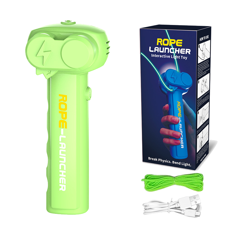 Interactive Glow Rope Launcher