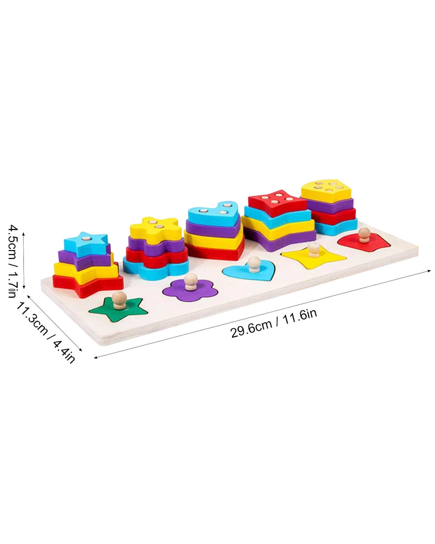 Wooden Multifunctional Shape Board