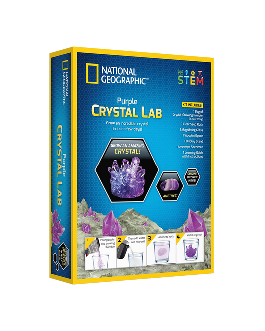 National Geographic - Purple Crystal Lab