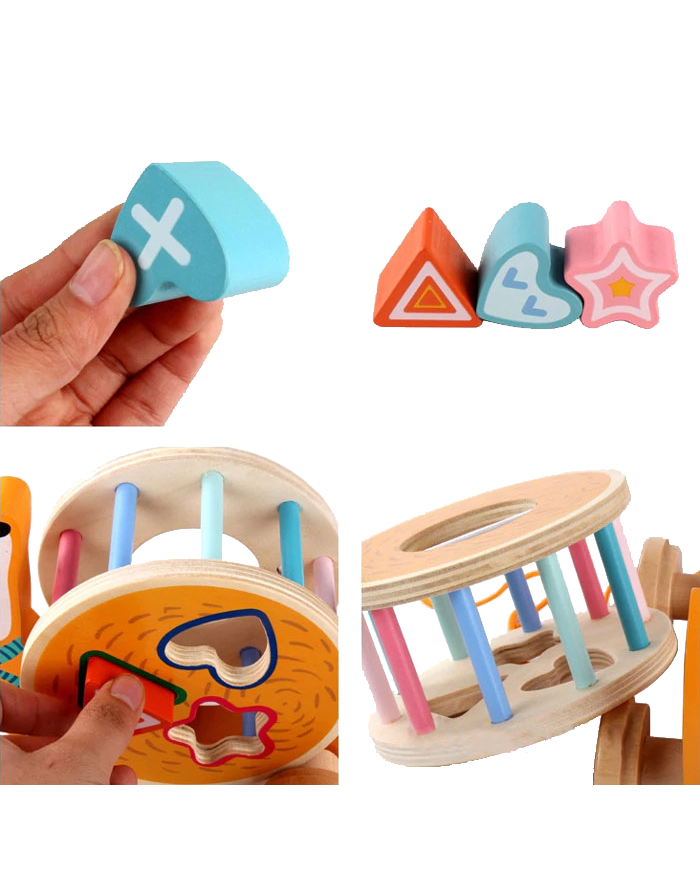Wooden Animal Block