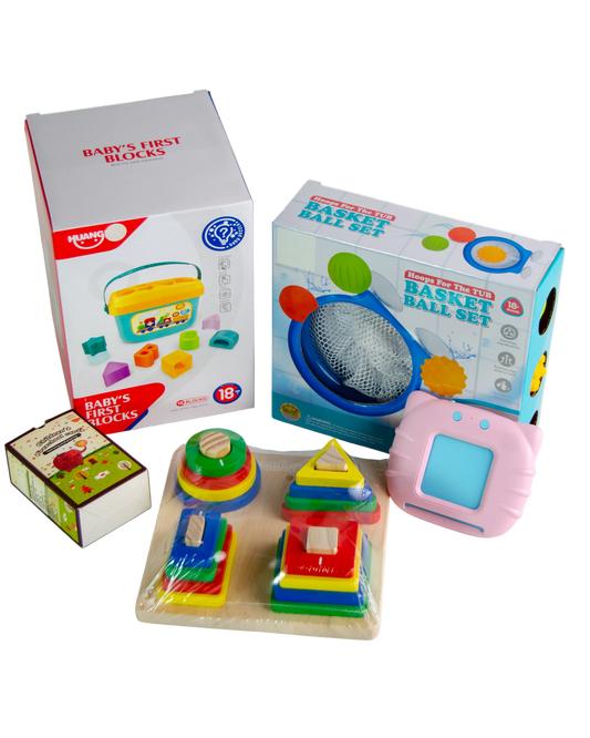 The "Brainy & Active" Toddler Essentials Bundle (4-in-1)