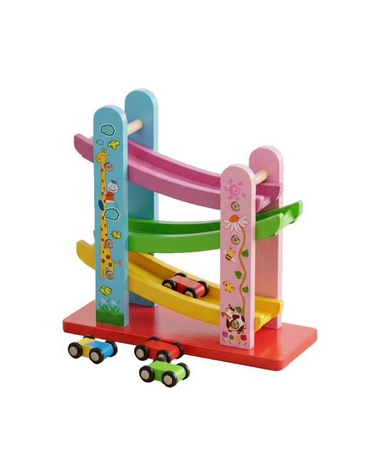 Wooden Car Ramp Racer