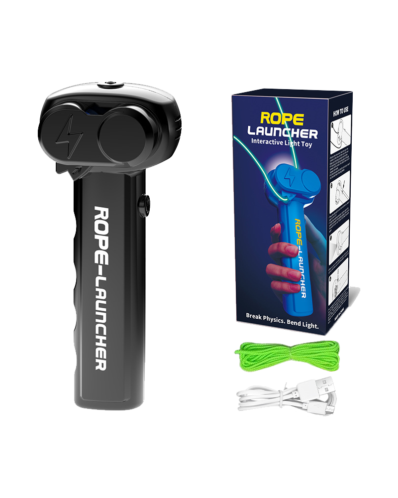 Interactive Glow Rope Launcher