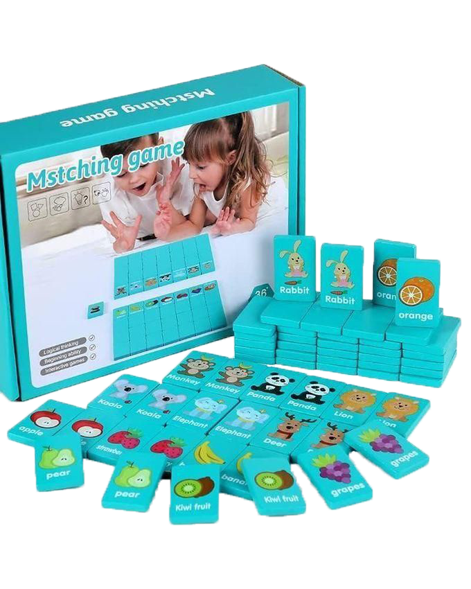 Wooden Matching Dominoes