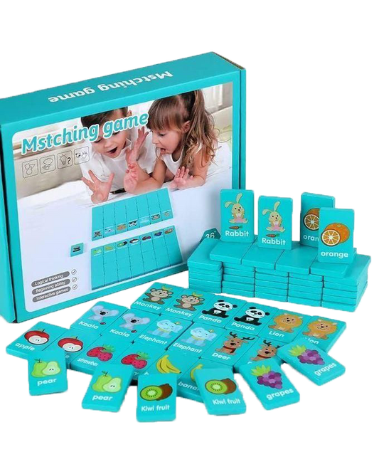 Wooden Matching Dominoes