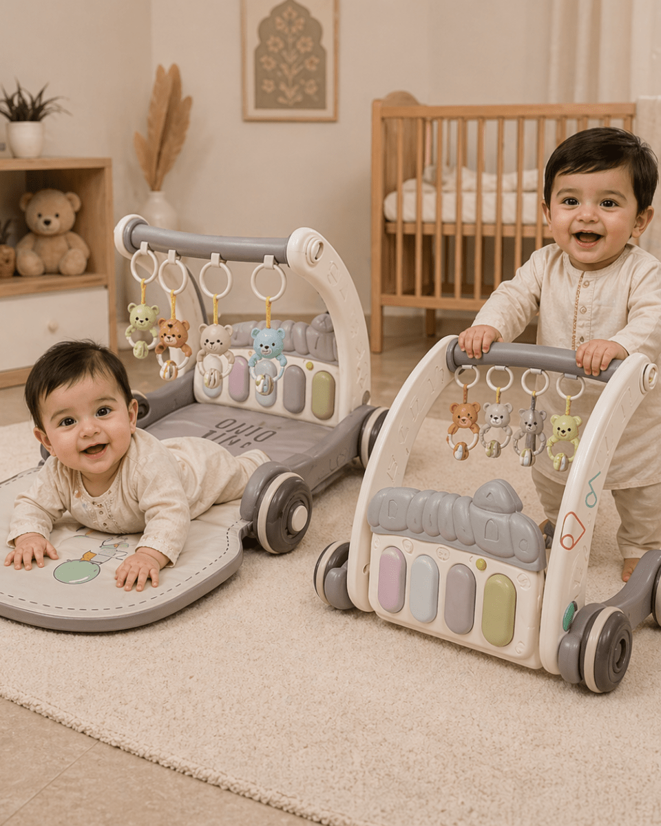 2-in-1 Baby Gym & Walker