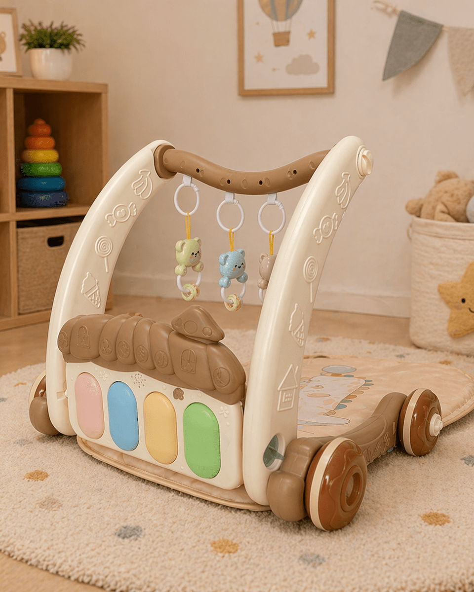 2-in-1 Baby Gym & Walker