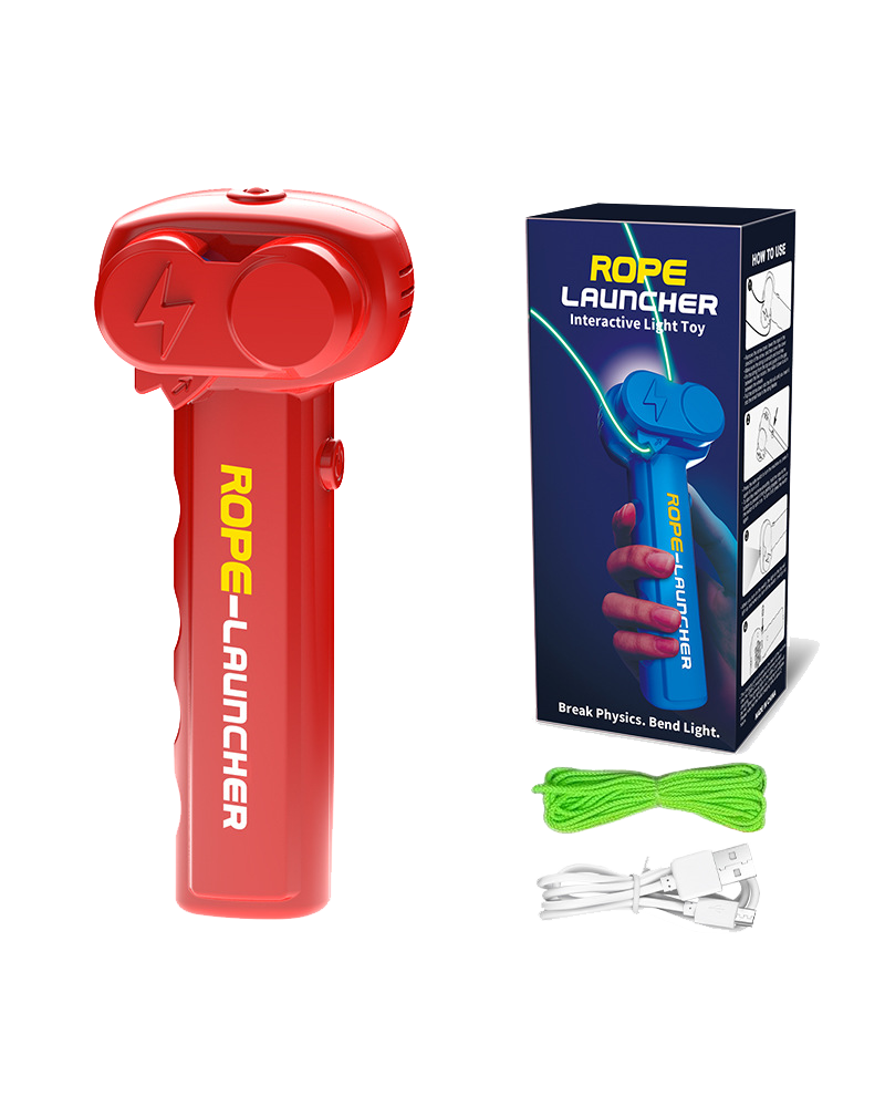 Interactive Glow Rope Launcher