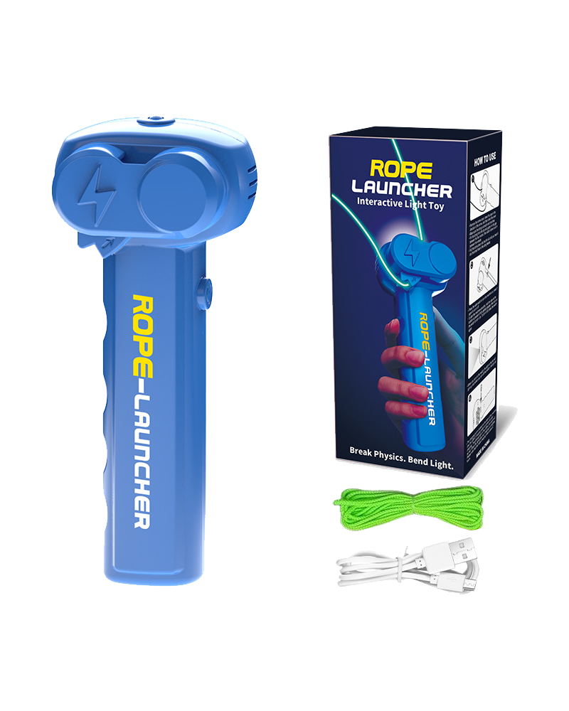 Interactive Glow Rope Launcher