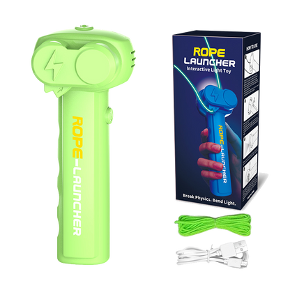 Interactive Glow Rope Launcher