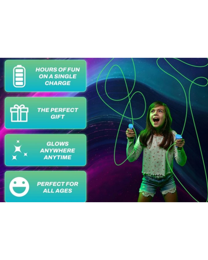 Interactive Glow Rope Launcher