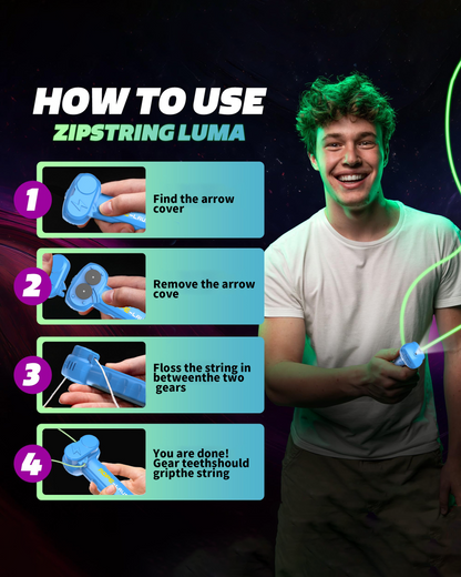 Interactive Glow Rope Launcher