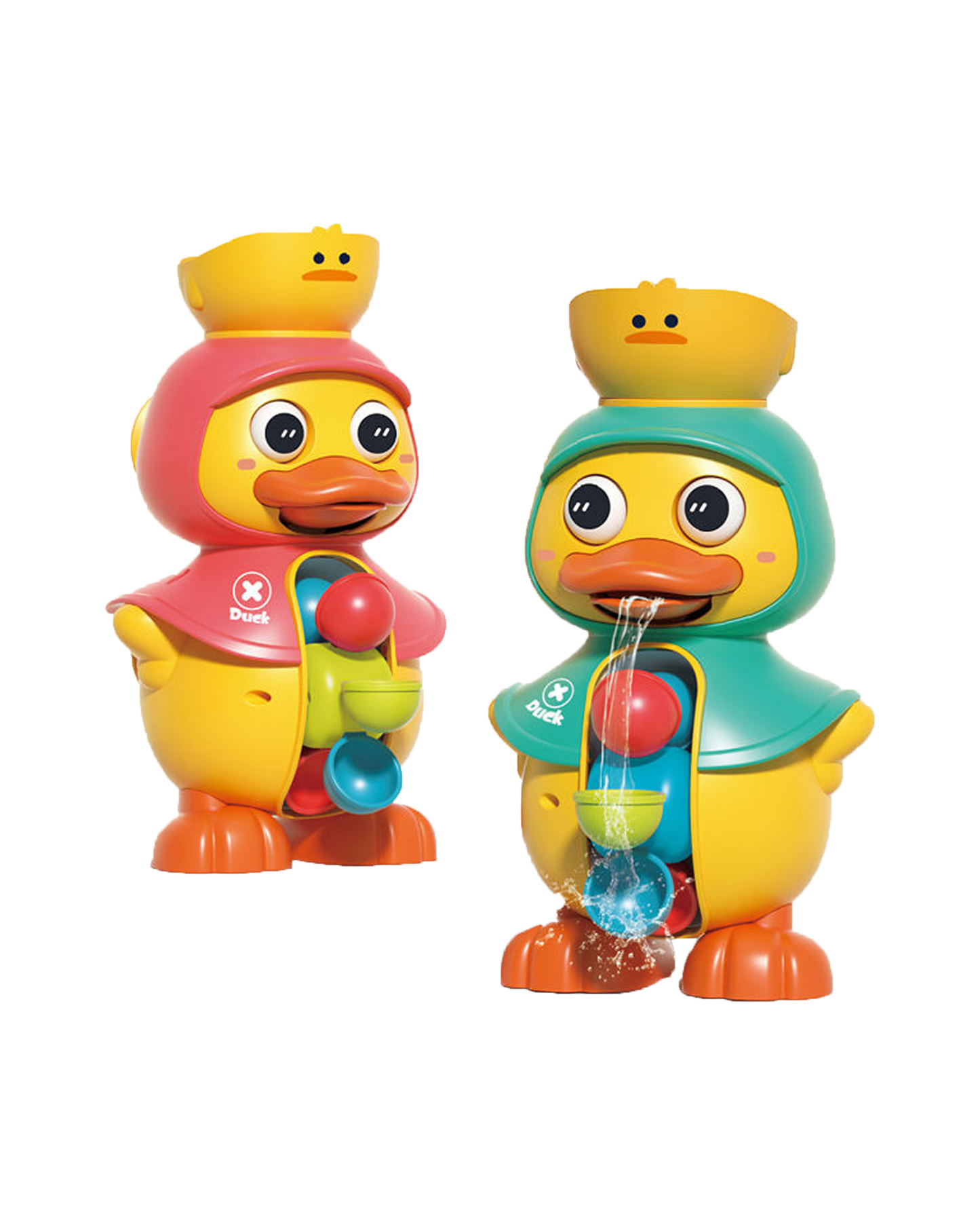 Cute Duck Water Wheel Bath Toy