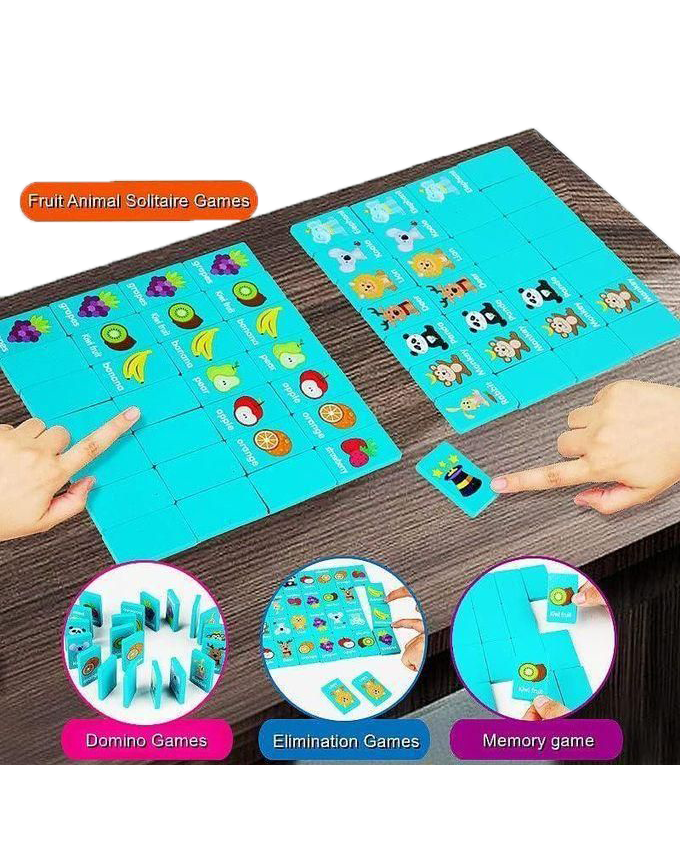 Wooden Matching Dominoes
