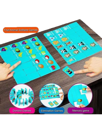 Wooden Matching Dominoes