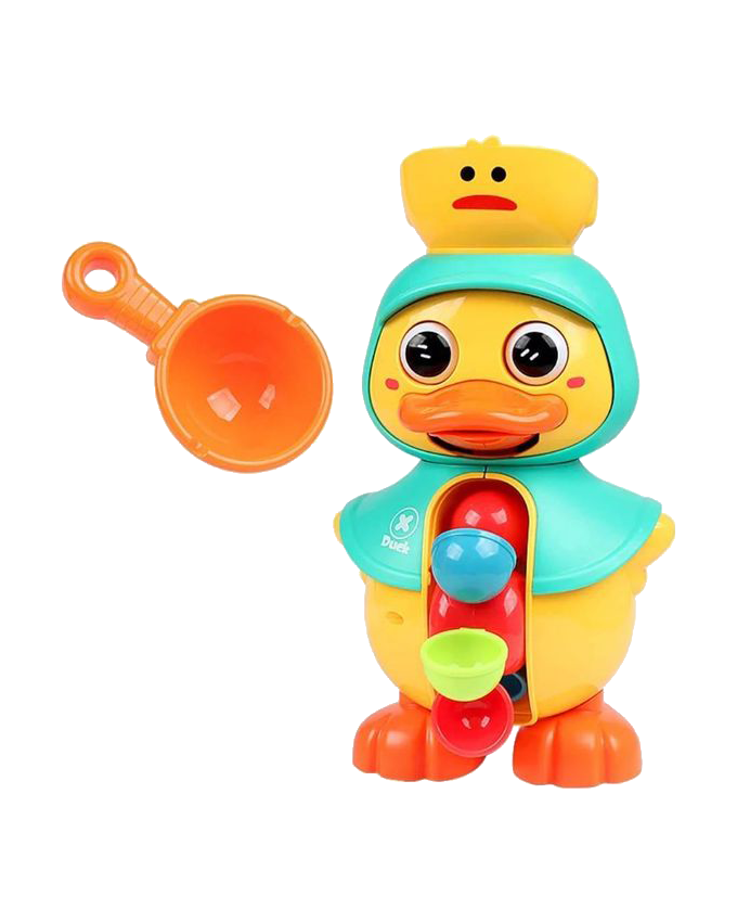 Cute Duck Water Wheel Bath Toy