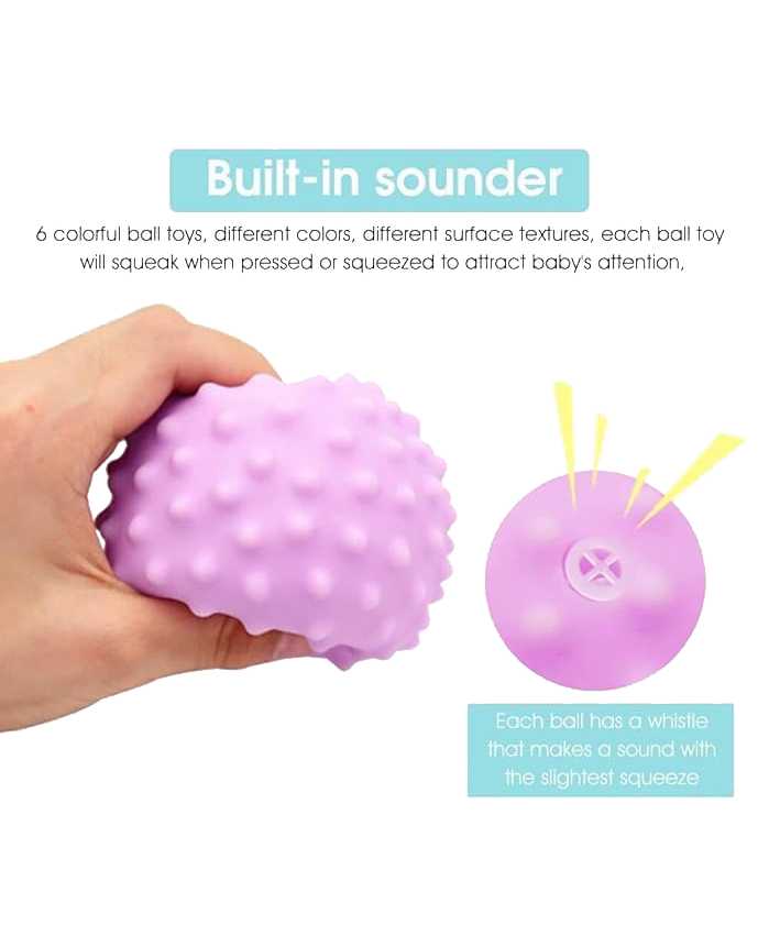 Soft Silicone Sensory Balls