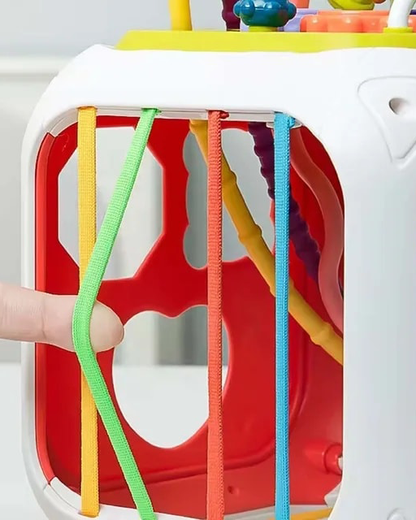 7-in-1 Musical Shape Sorter & Sensory Cube