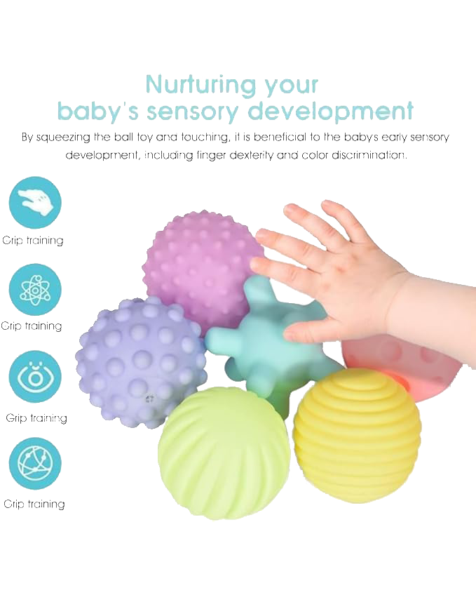 Soft Silicone Sensory Balls