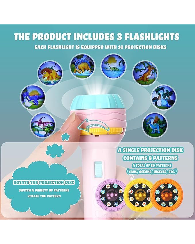 Storytelling Projection Flashlight