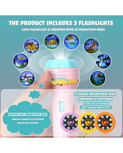 Storytelling Projection Flashlight