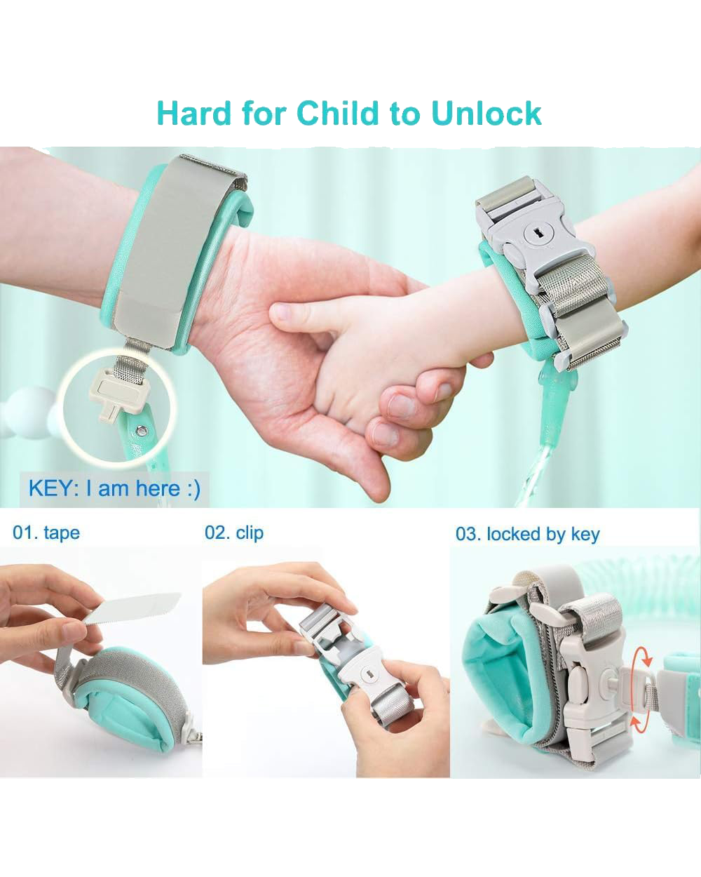 Anti-Lost Wrist Link with Lock