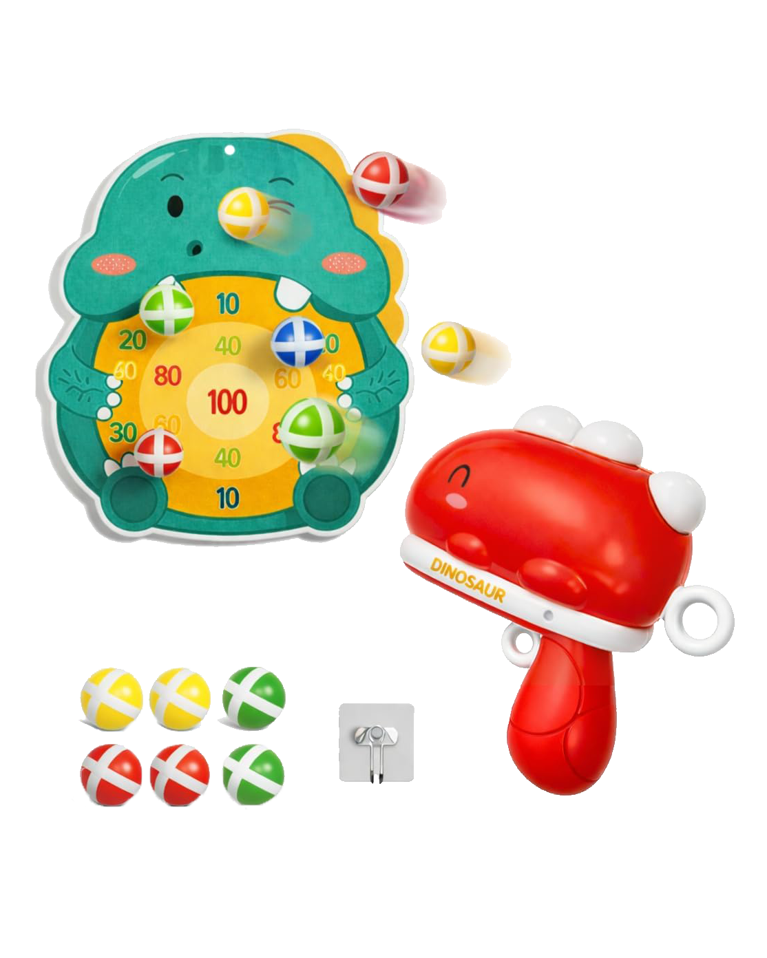 Dinosaur Target Shooting Game