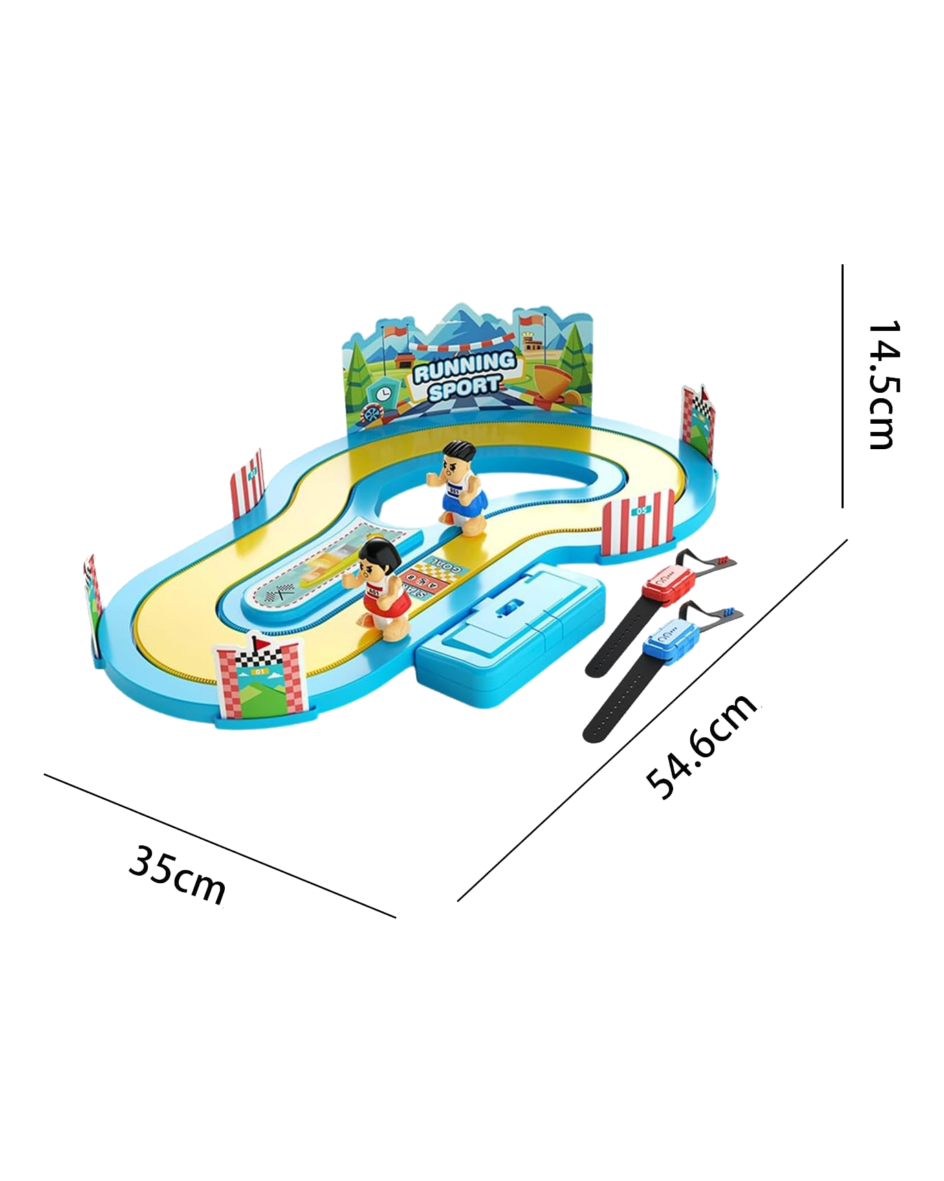 Motion-Controlled Running Track