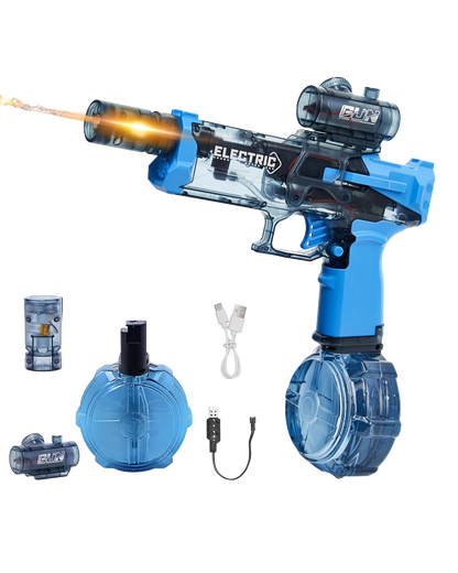 Transparent Electric Water Gun