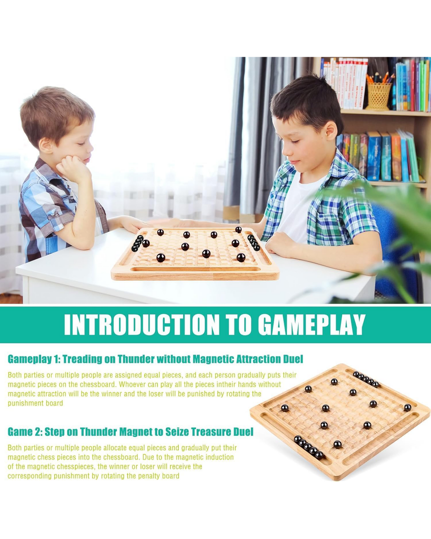 Magnetic Chess Strategy Game