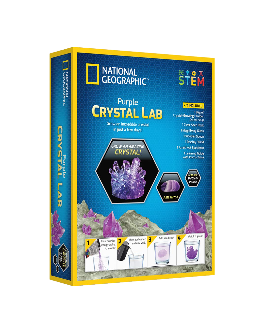 National Geographic - Purple Crystal Lab