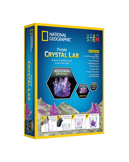 National Geographic - Purple Crystal Lab