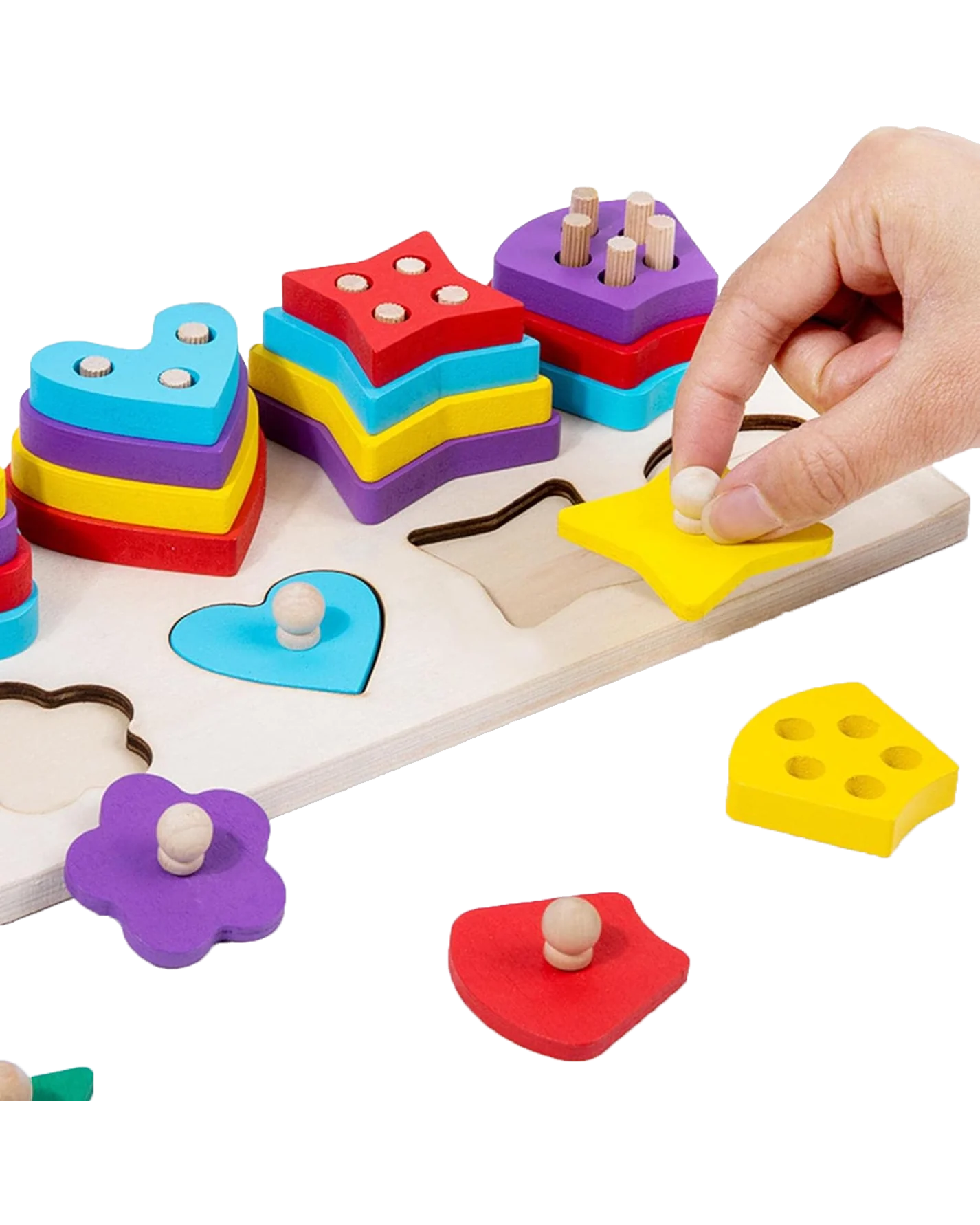 Wooden Multifunctional Shape Board