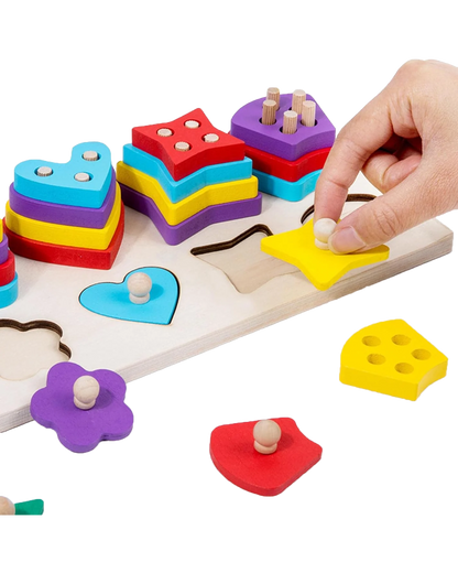 Wooden Multifunctional Shape Board