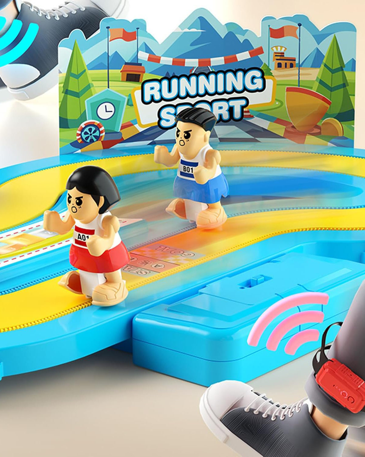 Motion-Controlled Running Track