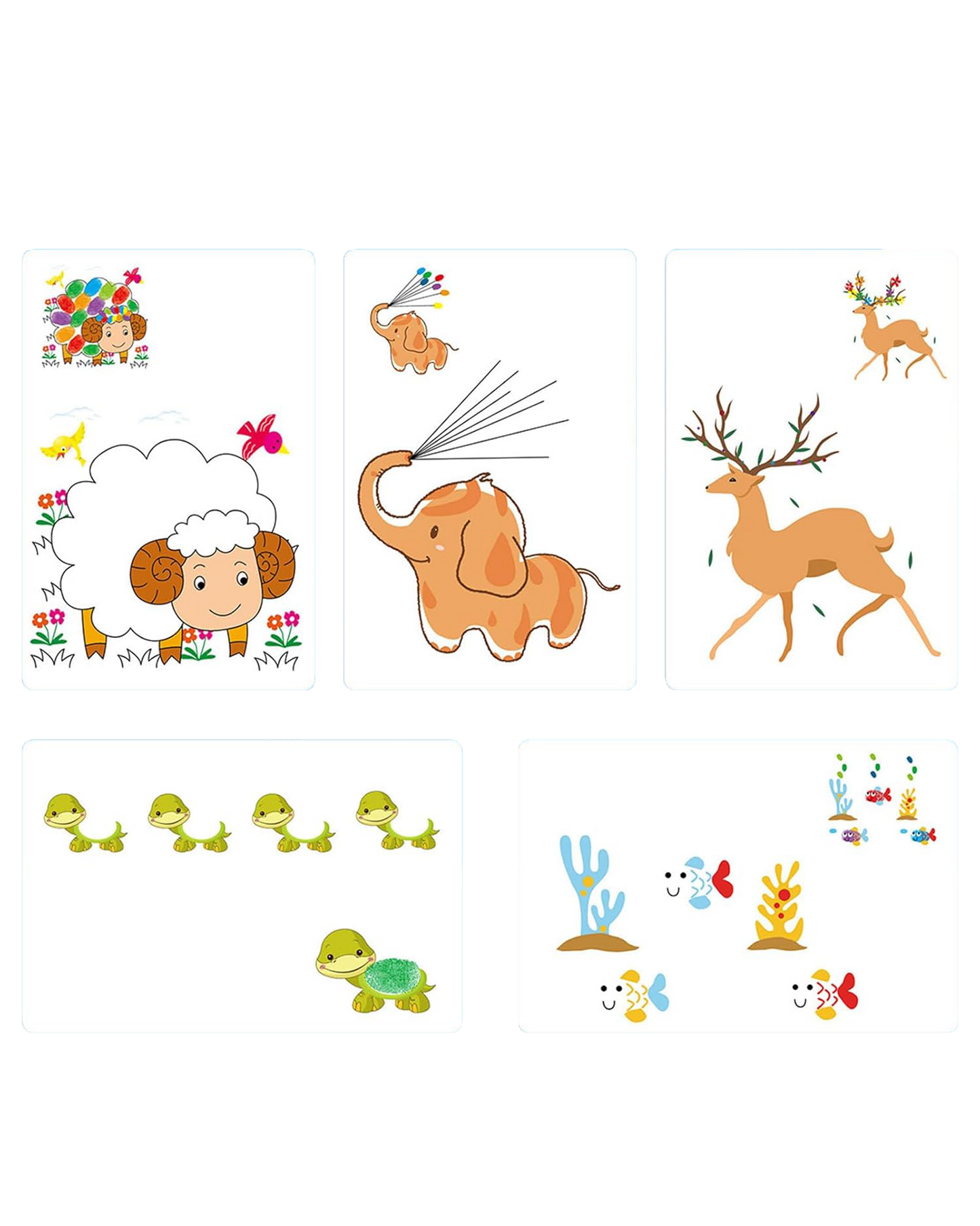 DIY Finger Painting Art Studio