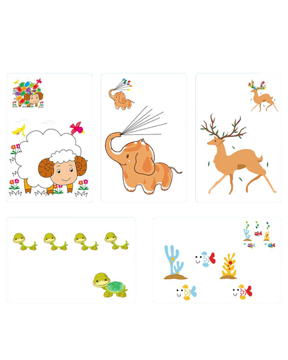 DIY Finger Painting Art Studio