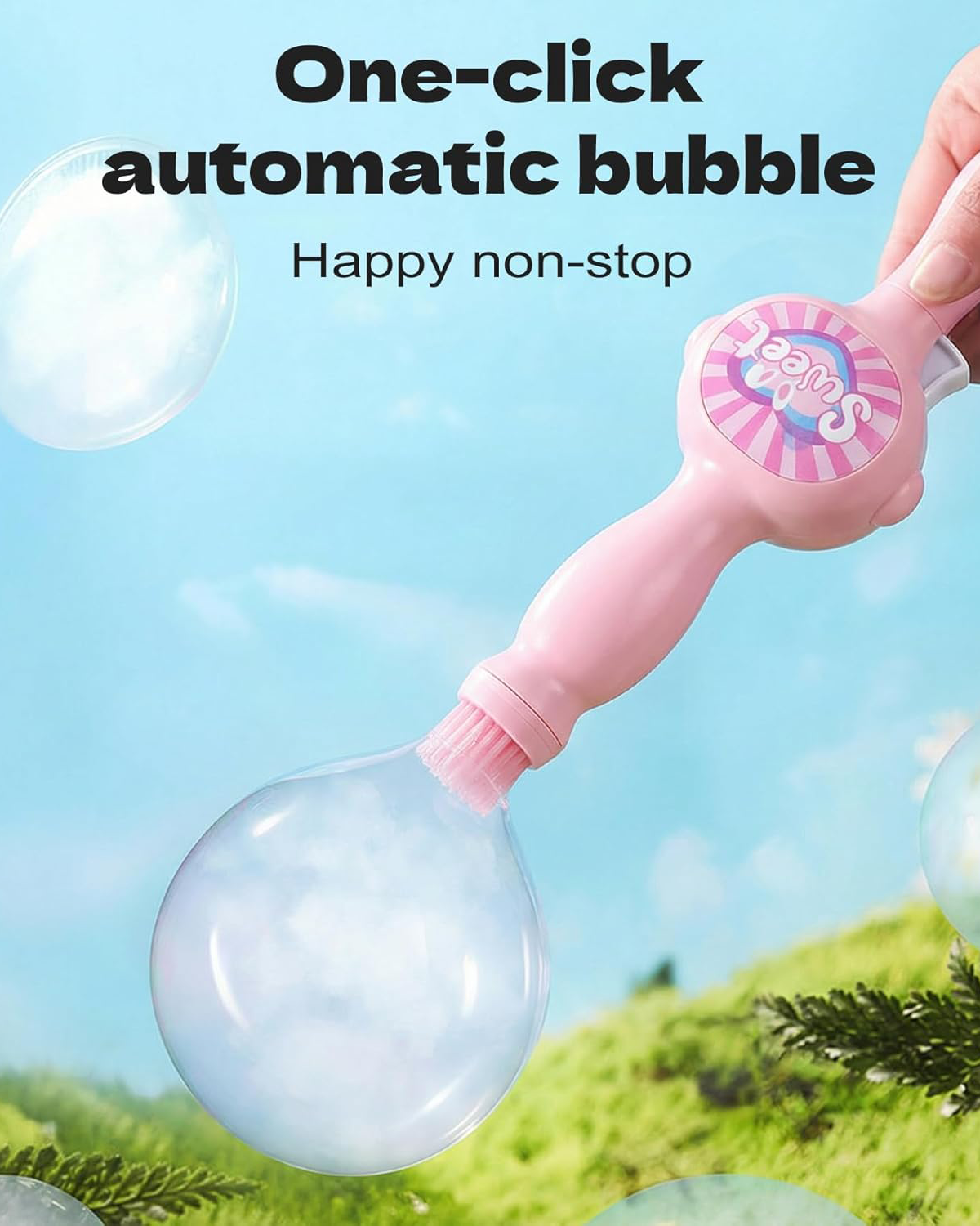 Magic Smoke Bubble Wand Set