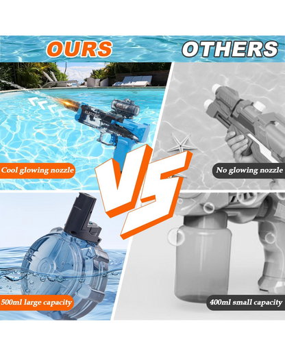 Transparent Electric Water Gun