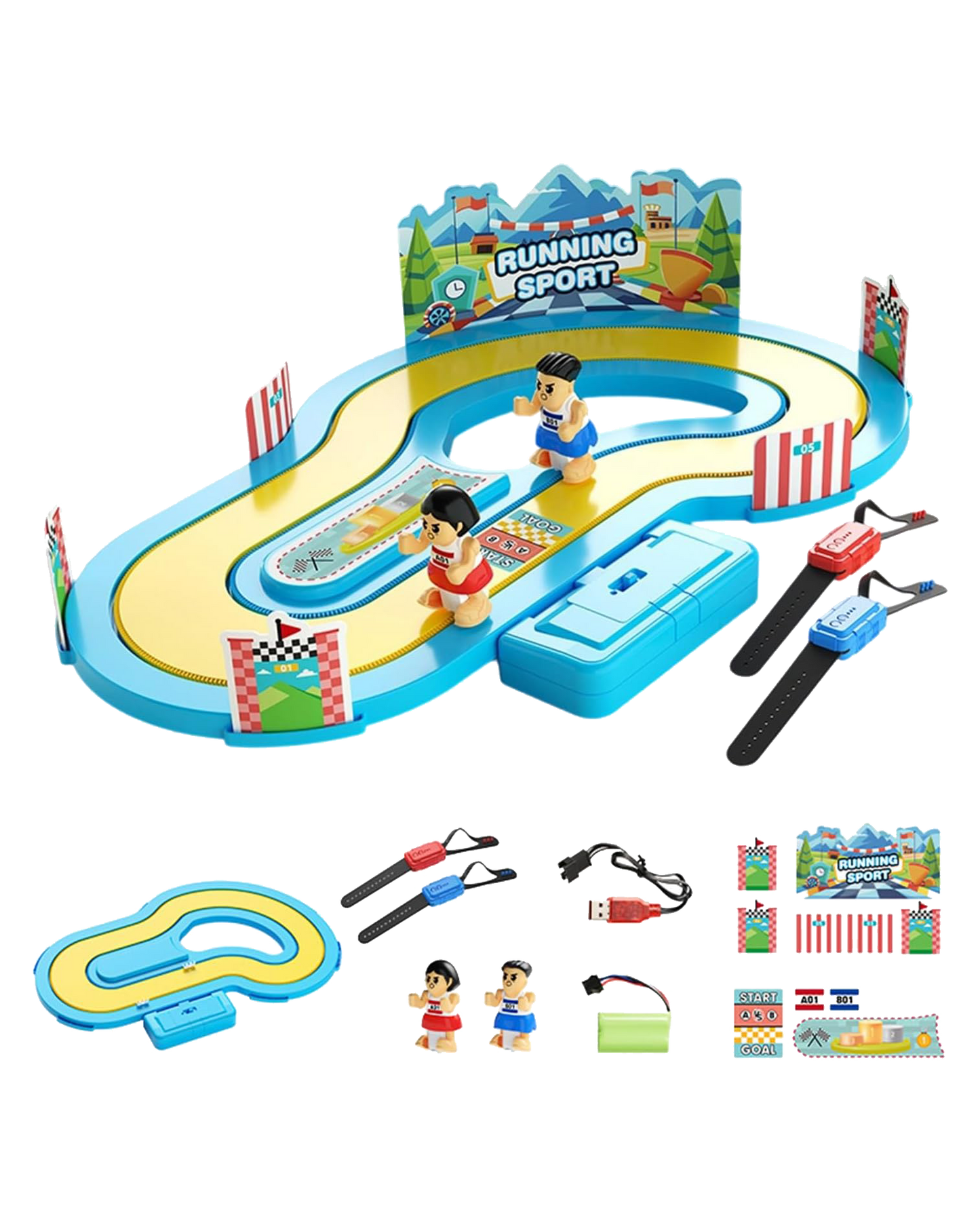 Motion-Controlled Running Track