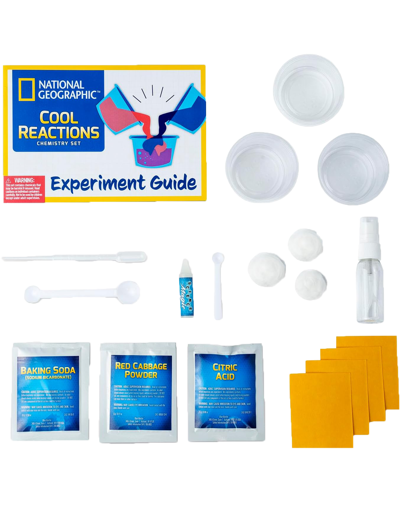 National Geographic - Cool Reactions Chemistry Kit