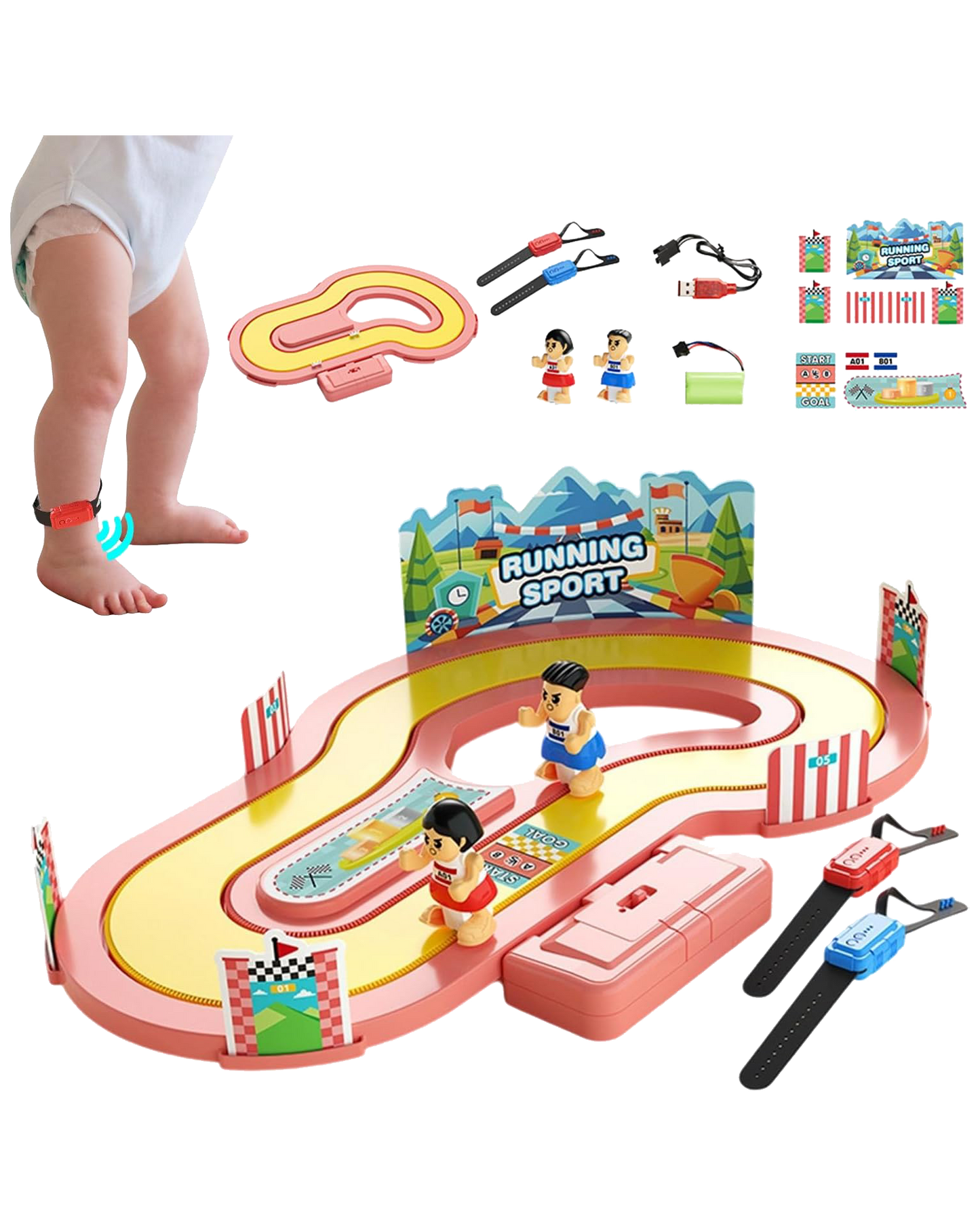 Motion-Controlled Running Track