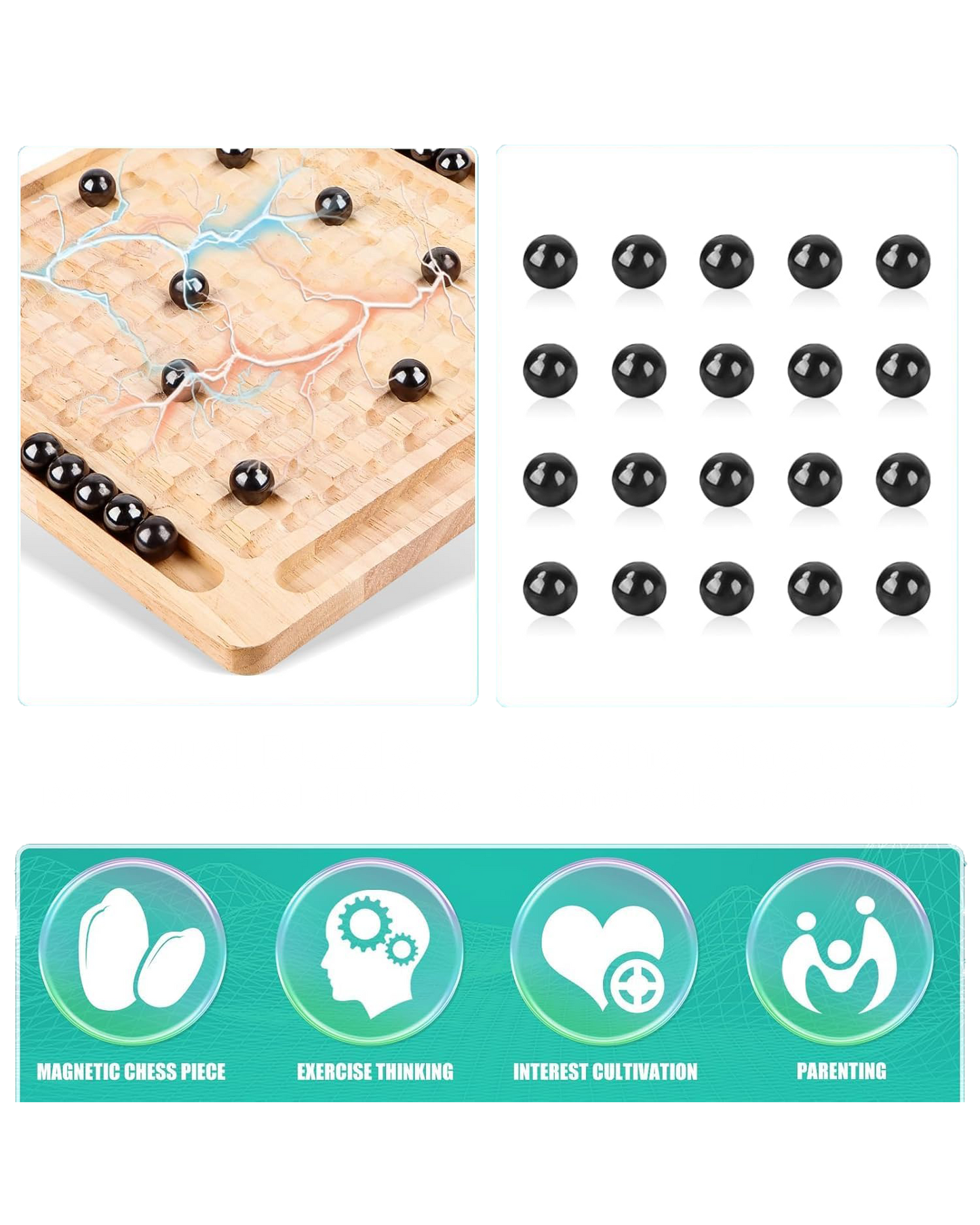 Magnetic Chess Strategy Game