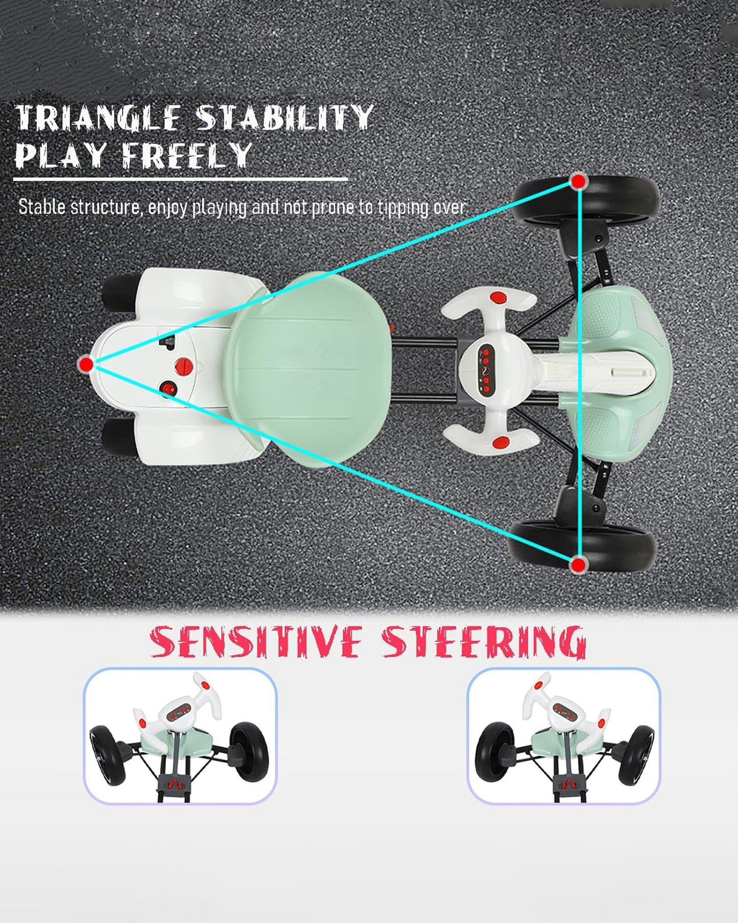 Premium Foldable Electric Go-Kart