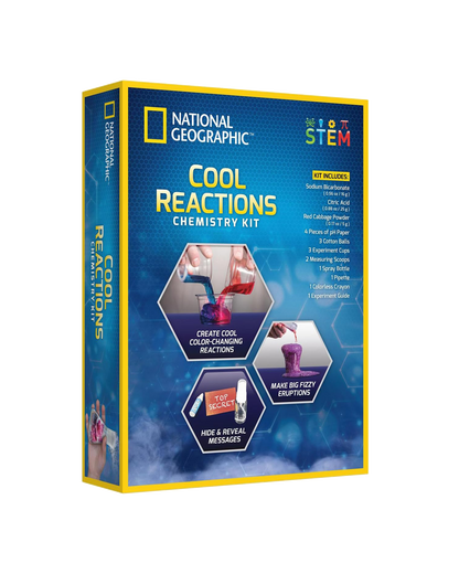 National Geographic - Cool Reactions Chemistry Kit