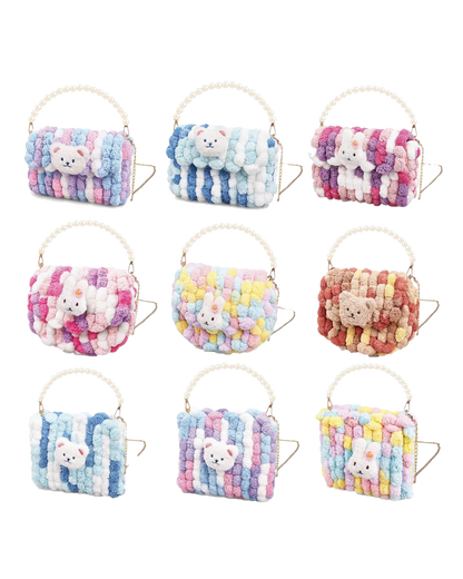 DIY Pom Pom Bag Kit - Little Fashion Designer Set