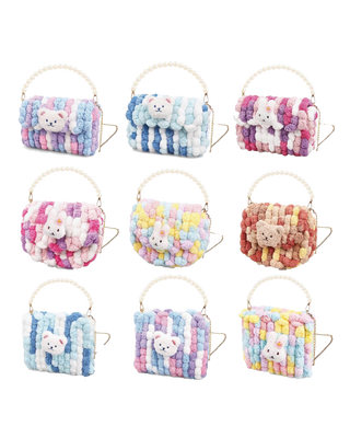 DIY Pom Pom Bag Kit - Little Fashion Designer Set