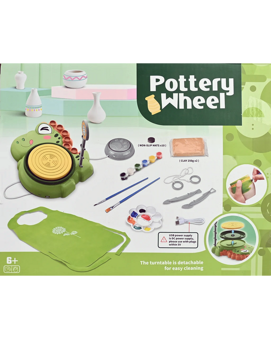 Complete Kids Pottery Wheel Studio