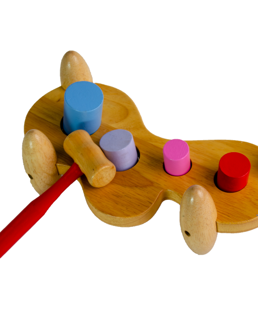 Hammer & Peg Motor Skills Bench