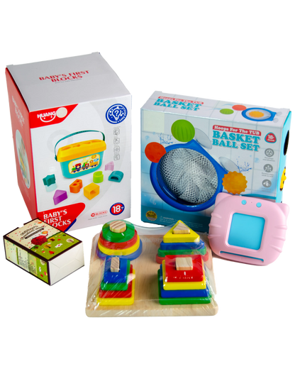 The "Brainy & Active" Toddler Essentials Bundle (4-in-1)